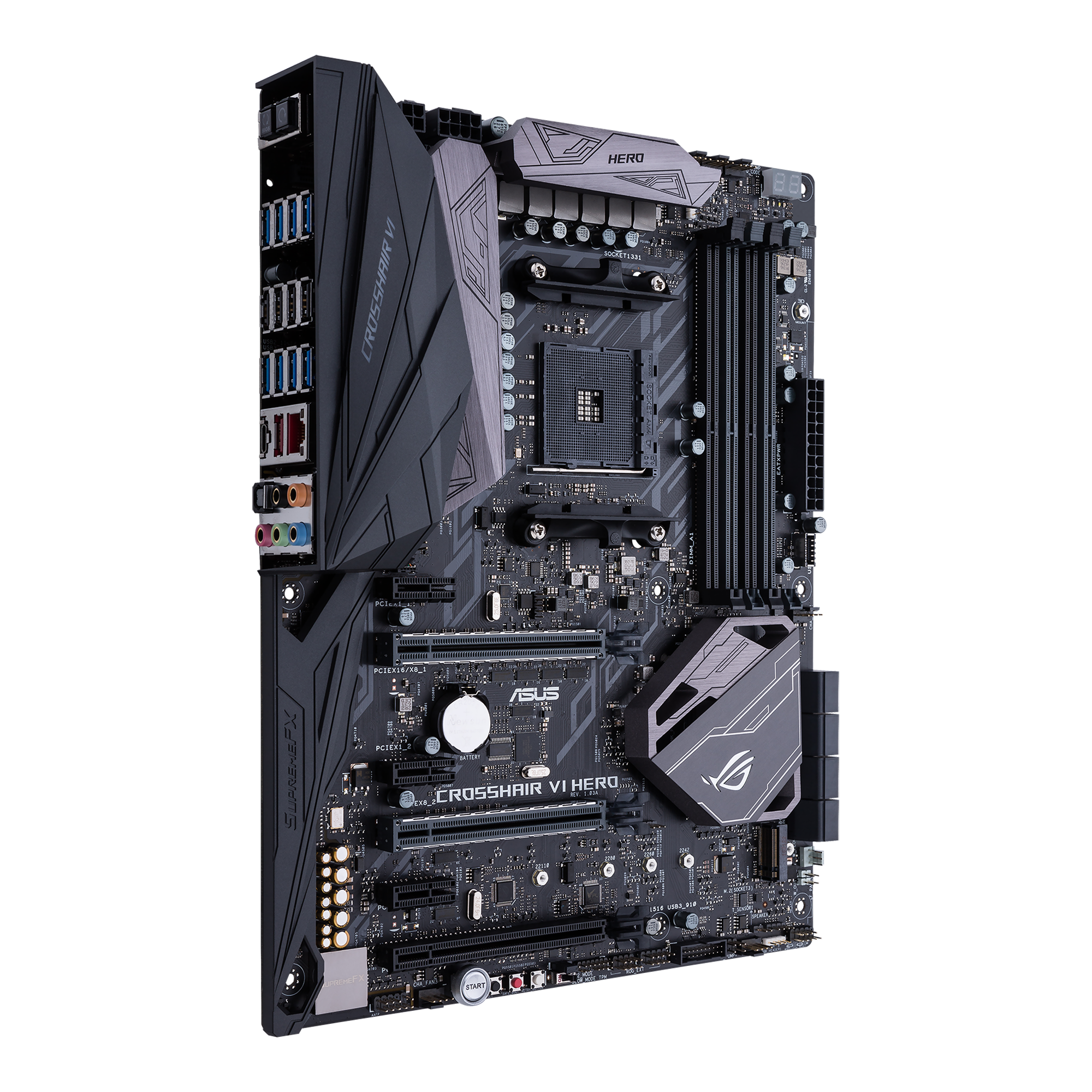 Asus ROG Crosshair VI Hero - Motherboard Specifications On